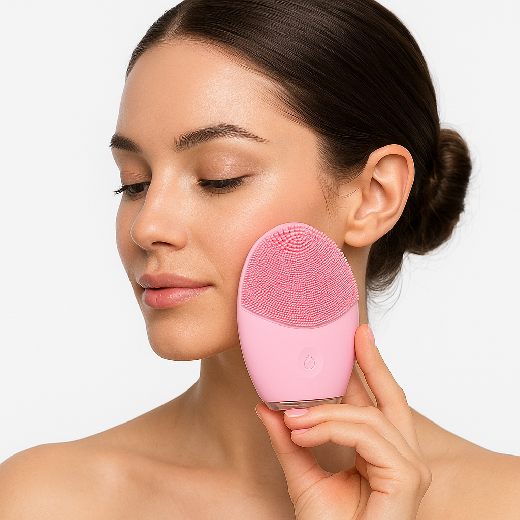 Brosse de nettoyage du visage en silicone aste étanche, outil de massage des yeux, nettoyeur de visage, livres profonds, appareil de soins de santé de la peau des pores