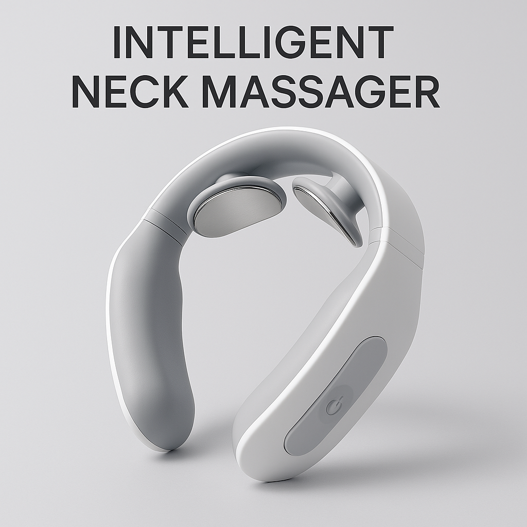 💆‍♀️ Masseur Cervical Intelligent – Soulagez les tensions, détendez votre cou et votre esprit